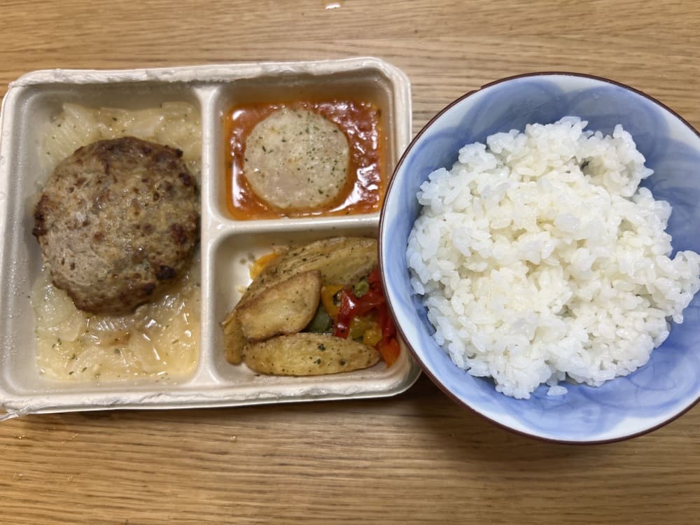 シェフボックス　ご飯を足す